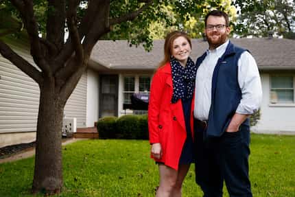 Kylie Kagen and her fiance, Mike Cammon, had to buy flood insurance for their new home. 