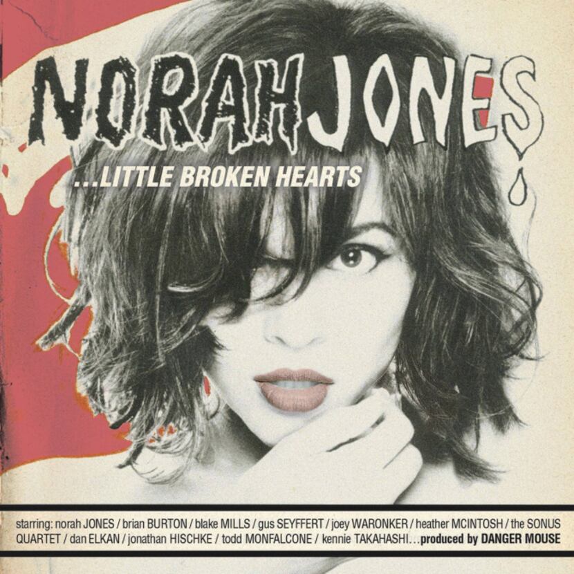 CD cover of "Little Broken Hearts" by NORAH JONES. 2012.