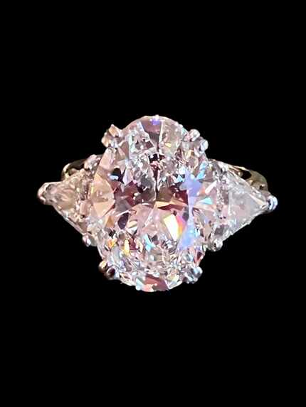 This 9.44-carat diamond is among the personal collections of J. Stephen and Susan Simon for...