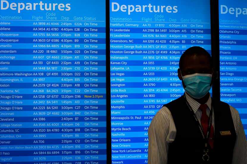 All travelers, including vaccinated, are still required to wear masks on airplanes and in...