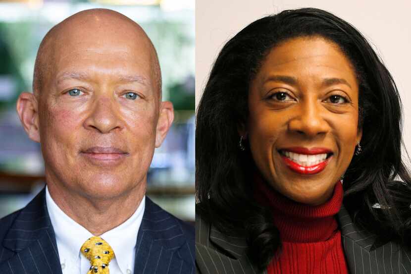 Dallas District Attorney John Creuzot and Elizabeth Frizell are facing off in the Democratic...