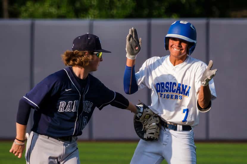 Freshman Miguel Luevano (right) has been a key contributor during Corsicana's run to the...