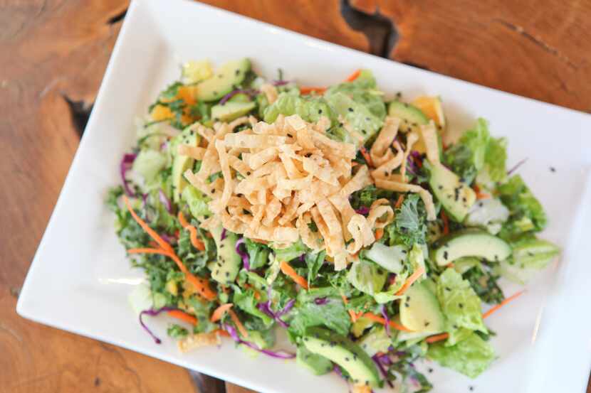 Dive Coastal Cuisine's crunchy Asian salad is available to order to-go this Mother's Day. 