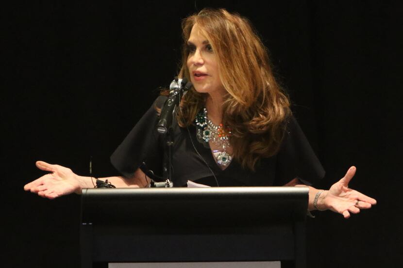 Pamela Geller, co-founder and President of Stop Islamization of America, is shown during the...