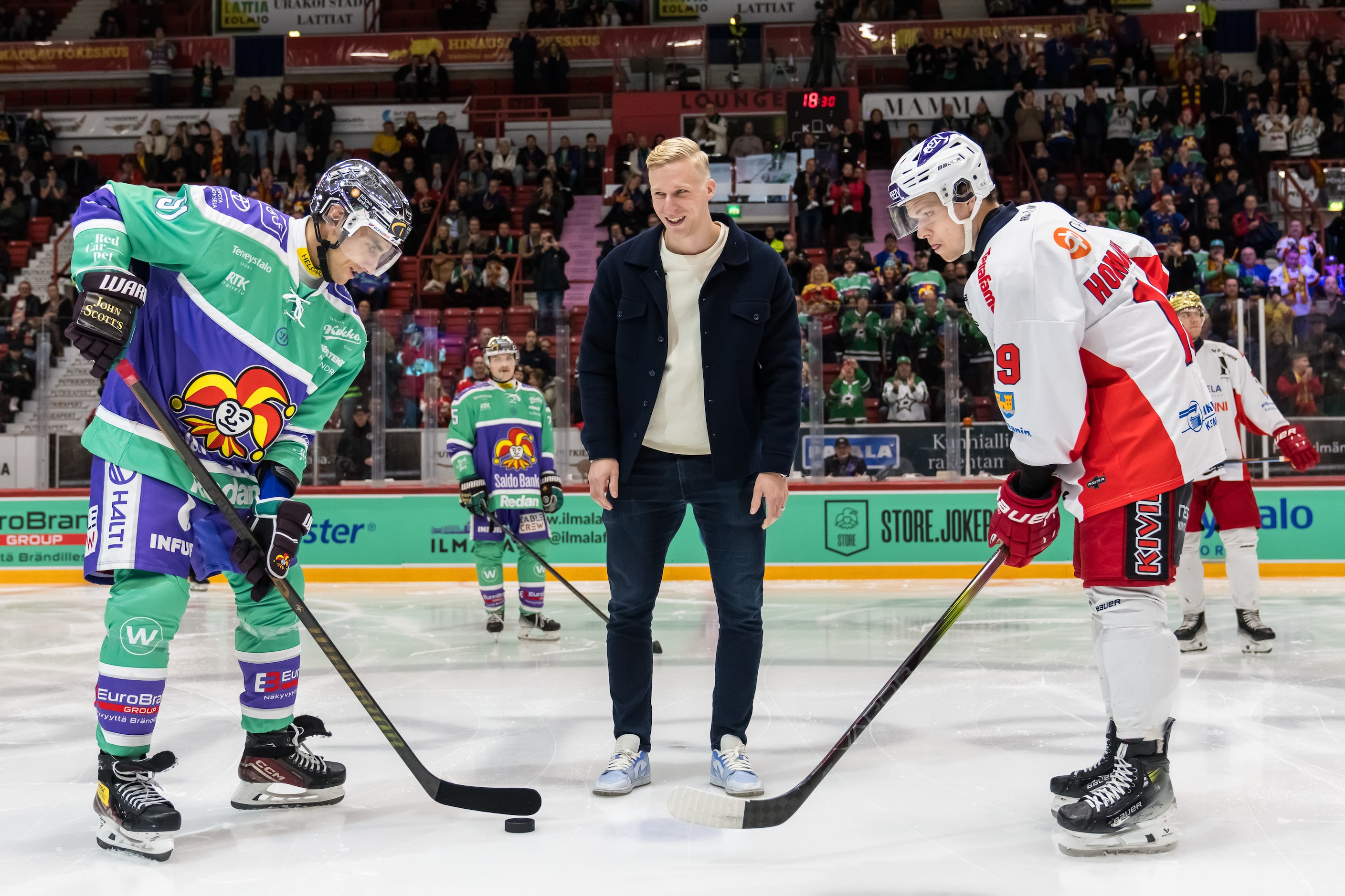 20241029 Helsinki, FINLAND. Jokerit Helsinki v Hokki Kajaani. 

Valtteri Filppula #51 of...