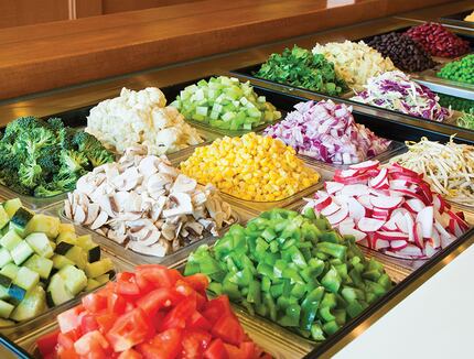 Is it possible to feel FOMO when choosing salad toppings at Salata?