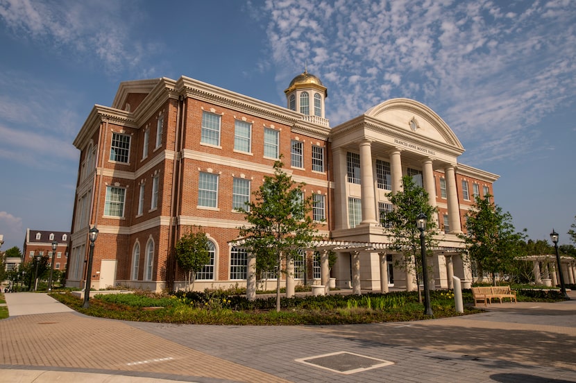 Rendering of Frances Anne Moody Hall, school of graduate and advanced studies at SMU.