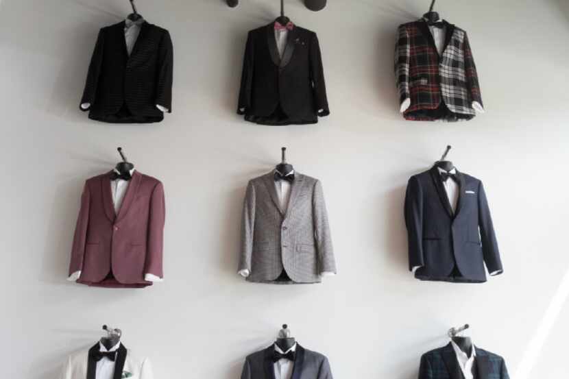 The Black Tux, an online tuxedo rental company, opened its first Texas showroom at 2323 N....