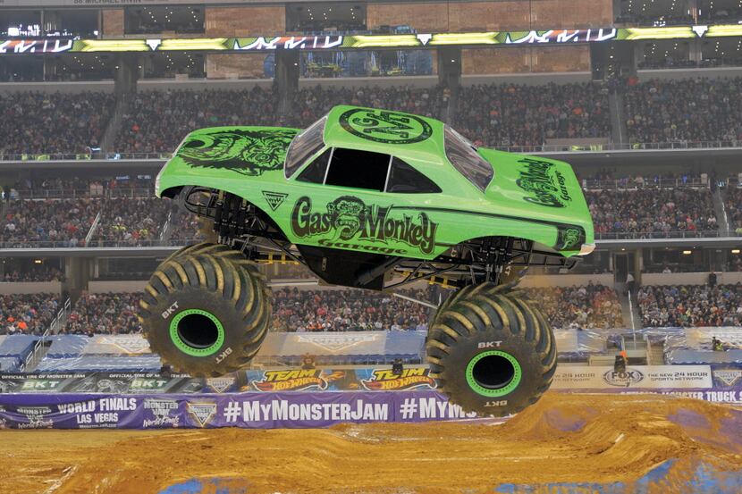 The Monster Jam monster truck competition is coming to AT&T Stadium on February 13.