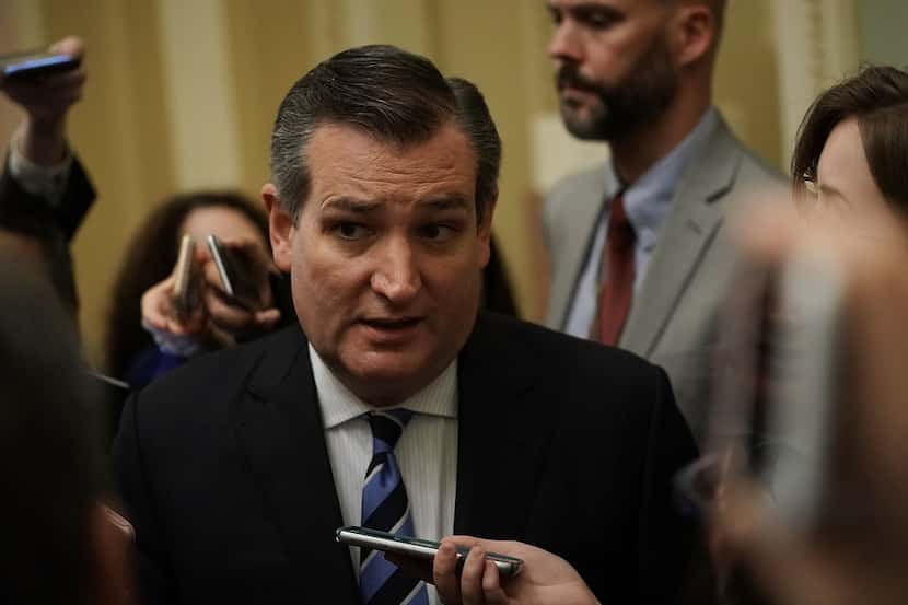 Authorities responded to reports that an envelope addressed to Sen. Ted Cruz's Houston...