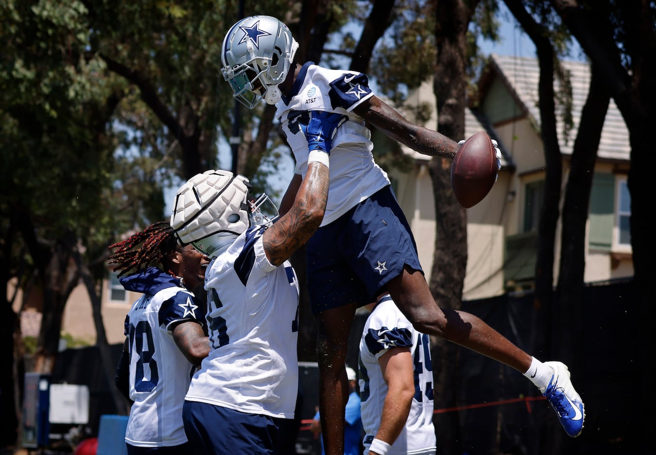 Wide receiver T.J. Vasher making dazzling plays at Cowboys