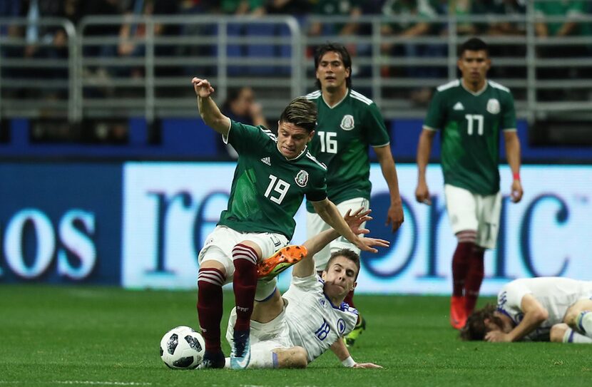 Jonathan González (19) debuta con el Tri en San Antonio. Foto de Omar Vega para Al Día.