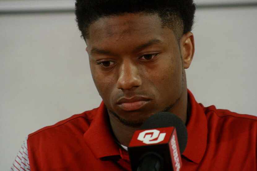 Oklahoma RB Joe Mixon speaks with the media about his 2014 altercation with OU student...
