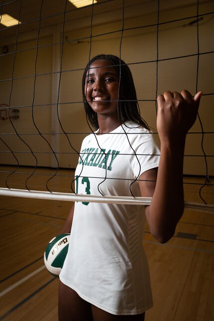 Hockaday volleyball player Lauren Ingram, on Wednesday, July 28, 2022 at The Hockaday School...