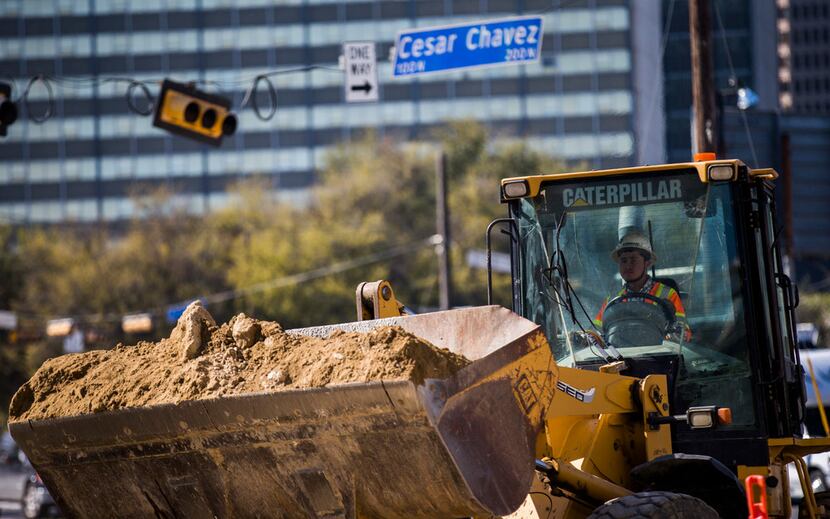 Construction continues on the expansion of Cesar Chavez Boulevard, the most never-ending...