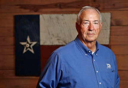 Former McKinney football coach/athletic director Ron Poe at Ten50 BBQ in Richardson, Texas...