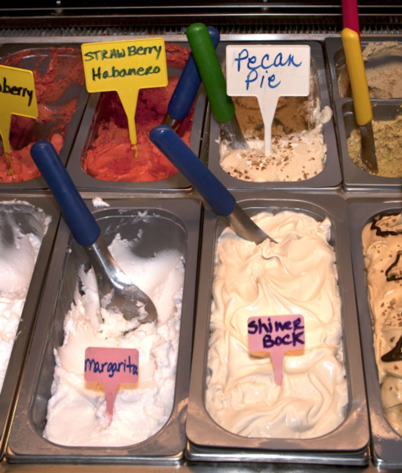 Cowboy Gelato serves Shiner Bock and Strawberry Habeâ€“ero gelato. Located at 2806 Southwest...