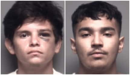 Philip Aguilera Baldenegro, left, and Jesse Martinez