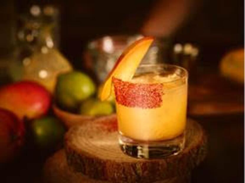 Halpin's Smoked Mangonada Margarita, soon to join the drink lineup at Uptown's Parliament,...