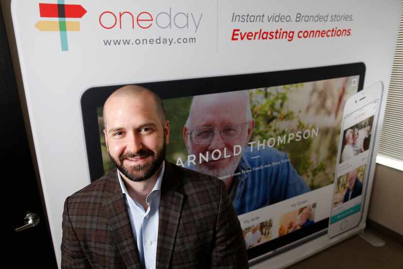 OneDay founder Clint Lee posed for a portrait at the Dallas office of OneDay in 2018. Lee...