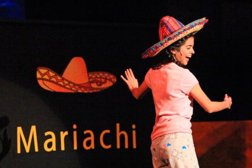 
Aisha San Roman plays Carmencita, "Cita," in Mariachi Girl, the a new bilingual musical at...