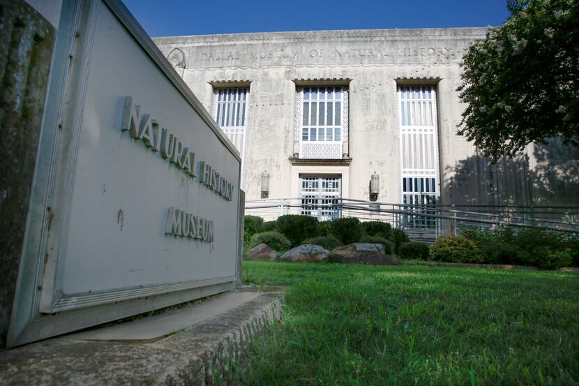 Exterior view of the old Dallas Natural History Museum in Fair Park in Dallas on June 28, 2019.