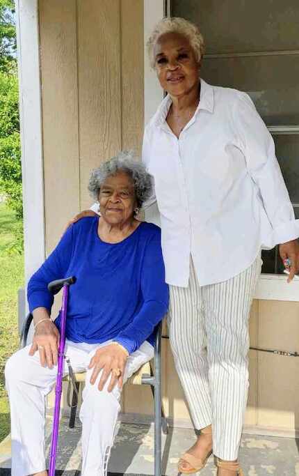 Anita Thompson and her daughter, Oletha Morrow, on Mother's Day.