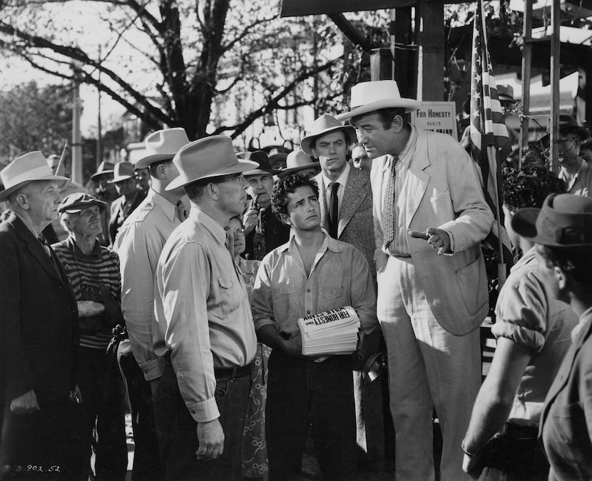  Broderick Crawford (right) won the Best Actor Oscar for his performance in the film "All...