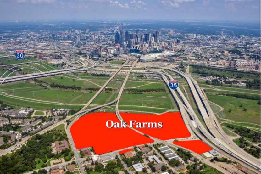 The former Oak Farms dairy property in Oak Cliff is owned by investor Cienda Partners.