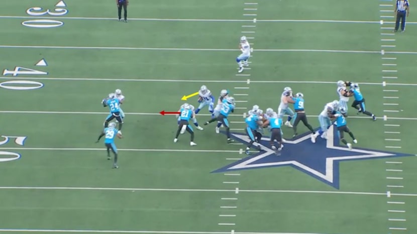 Cowboys' run game, example III