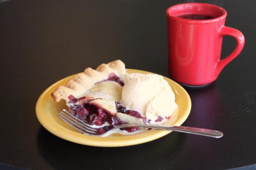 
The Every Berry Pie at the Pie Peddlers in Glen Rose, TX
