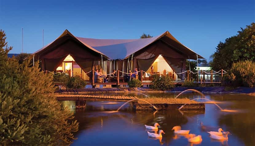 Six Flags Great Adventure also will get a new Savannah Sunset Resort & Spa glamping...