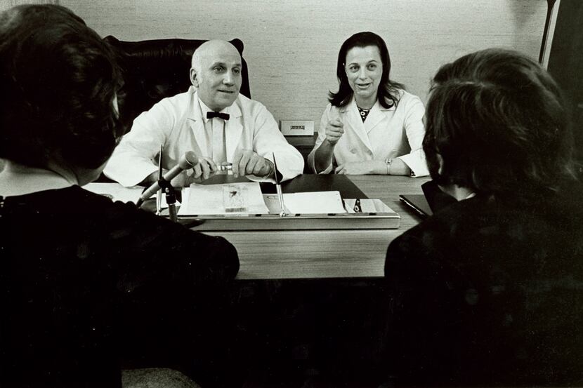 An undated handout photo of William Masters and Virginia Johnson, who decoded the mysteries...