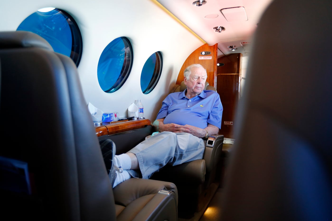 Pickens kicked back on his almost weekly plane ride to Mesa Vista Ranch, a 68,000-acre piece...