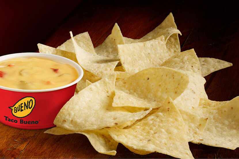Taco Bueno's new queso recipe is the same one it launched when queso first appeared at the...