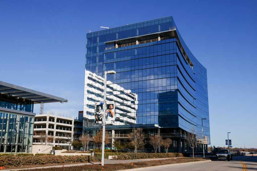 Tech firm McAfee is leasing 30,000 square feet in the 11-story office tower at 17 Cowboys Way.