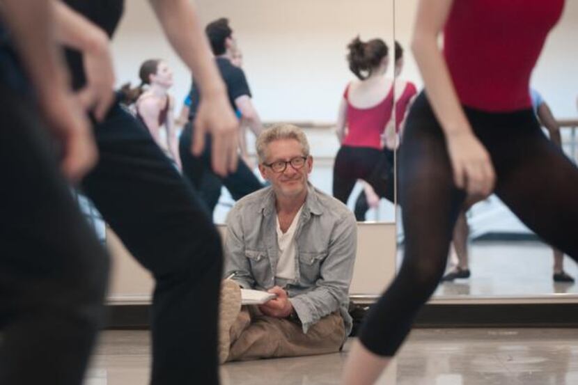 
Choreographer Bruce Wood watched members of the Bruce Wood Dance Project rehearse in 2011.
