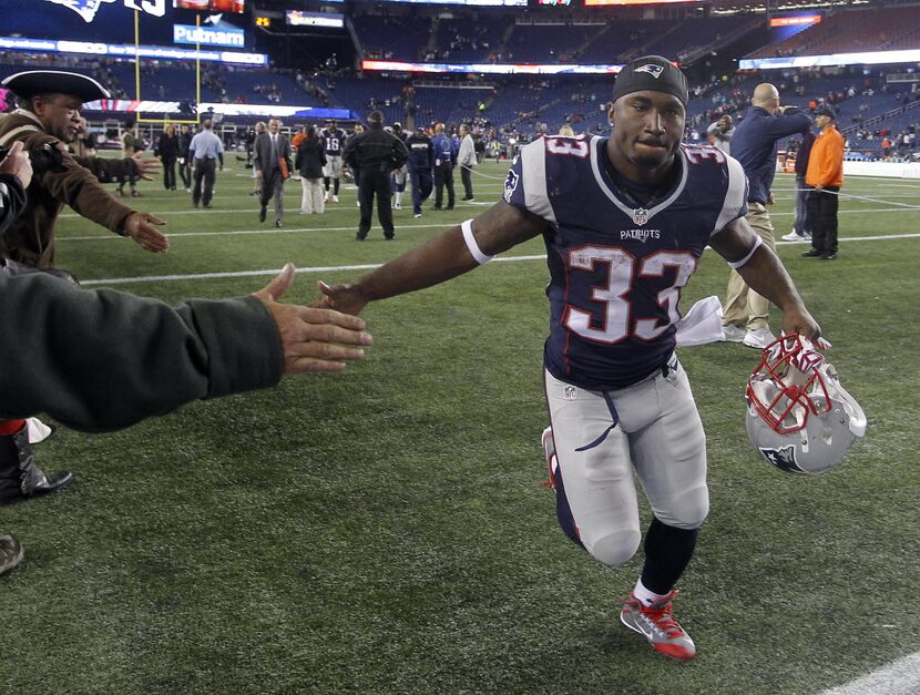  New England Patriots running back Dion Lewis . Stew Milne-USA TODAY Sports