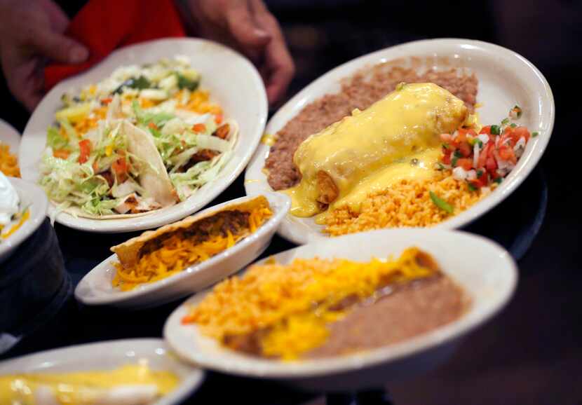 Cheese enchiladas at El Fenix: Nothing fancy. Always good.