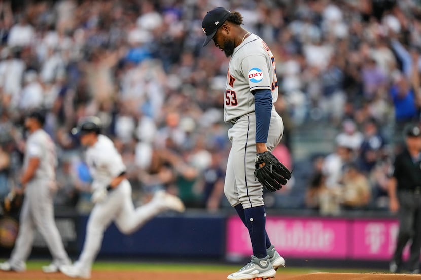 Astros fall to Yankees, drop further behind Rangers in AL West race