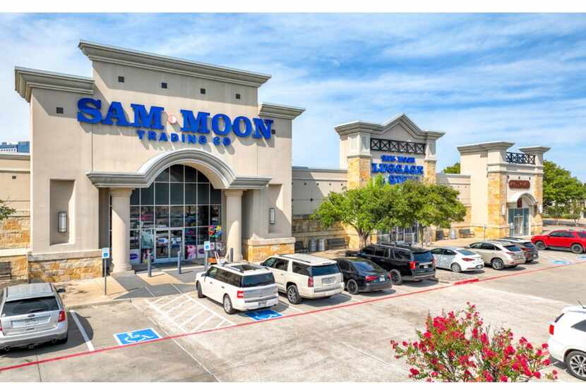 The Sam Moon retail center is on Preston Road in Frisco.