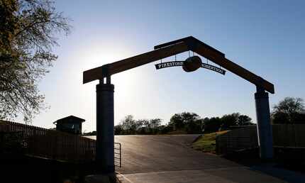 The entrance of the Firestone and Robertson Distillery's new Whiskey Ranch