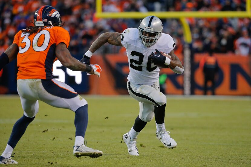 Former Oakland running back is now a Cowboy. (Photo by Doug Pensinger/Getty Images)