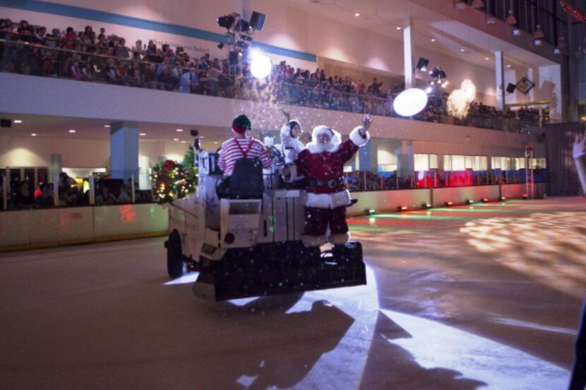 The Ice at Stonebriar Centre in Frisco hosts holiday events.