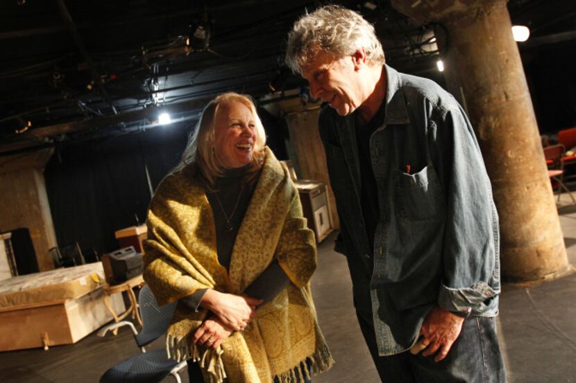 Playwright, Len Jenkin, and Undermain Theatre artistic director, Katherine Owens, are...
