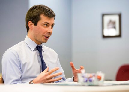 Pete Buttigieg, mayor of South Bend, Ind., is a relative unknown who has emerged as a...