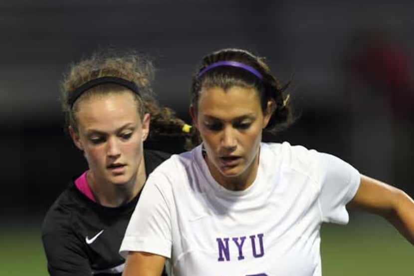 Erin Ahmed, an Ursuline Academy alumna continued her soccer career at NYU where she went on...