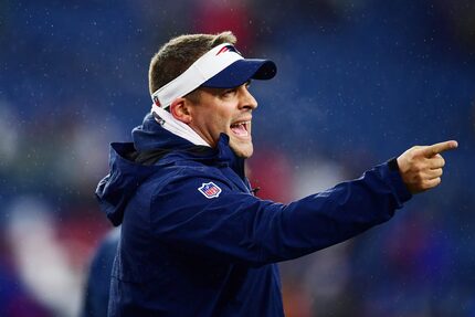 Josh McDaniels ha ganado seis Super Bowls como coordinador ofensivo de los Patriots de Nueva...