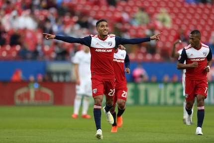 Jesús Ferreira, con ocho goles en la temporada 2019, fue el máximo anotador de FC Dallas en...