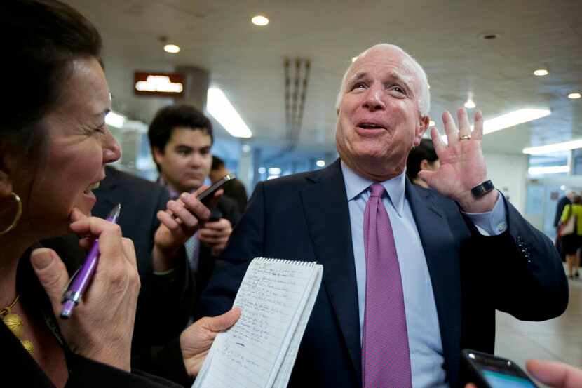  Sen. John McCain laughed off concerns about Operation Jade Helm 15 and mocked Texas Gov....